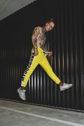 纹身男人体艺术图片